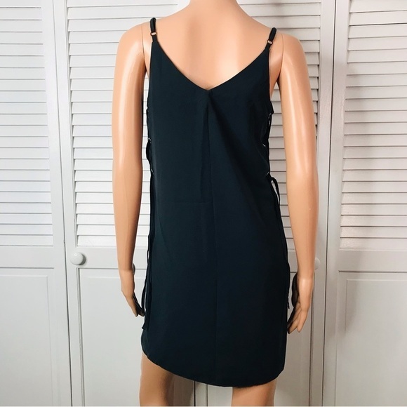 2/$25 ASOS Dark Gray Spaghetti Strap Dress Size 2 - Picture 8 of 8